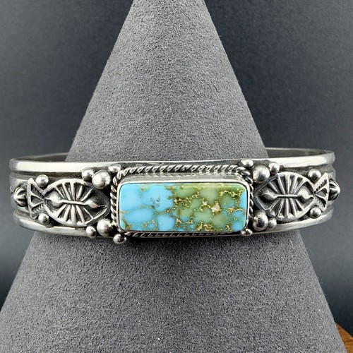 Navajo sterling silver - silver, kingman