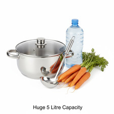 Soltam 5L Stock Pot Stainless