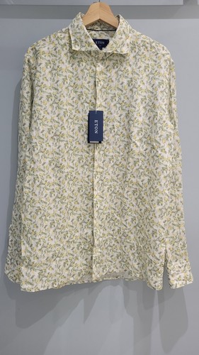Eton shirt 5 linen - eton, 16.5