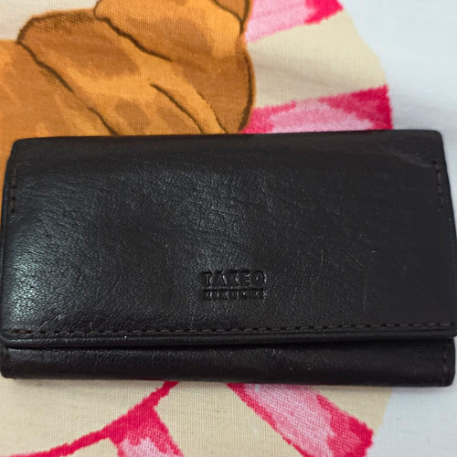 Takeo kikuchi leather - kikuchi, keyring