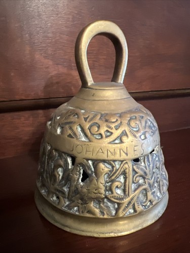 Vintage brass sanctuary bell - vintage,