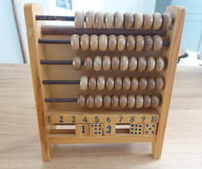 Vintage Wooden Toy Abacus