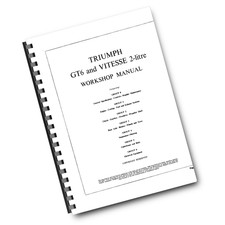 TRIUMPH GT6 MK 1 - 3 PLUS &