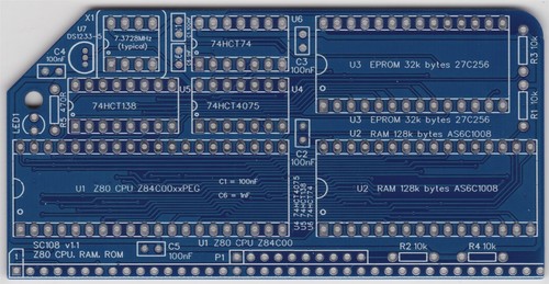 Rc2014 sc108 z80 - sc108, cpu
