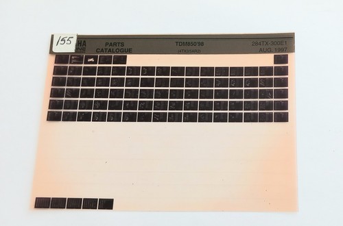 Yamaha tdm850 4tx3 5ar2 - yamaha, 98