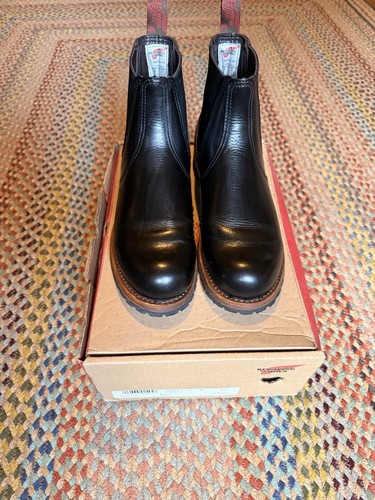 Red wing rancher black leather - black,