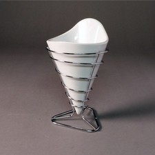 Snack Cone Stand +dip Holder