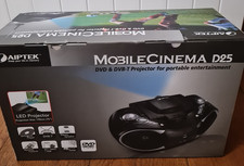 AIPTEK Mobile Cinema D25 Portable Projector (BNIB)