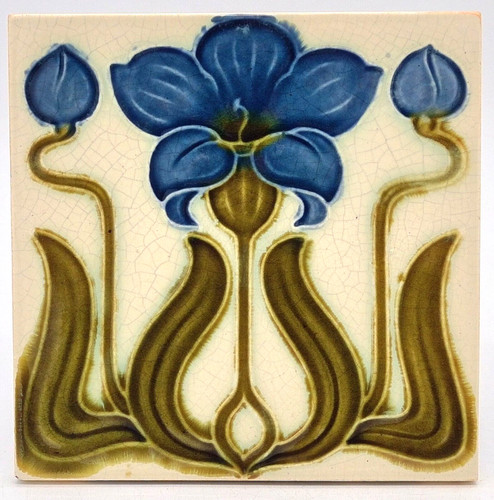 Art nouveau fireplace - nouveau,
