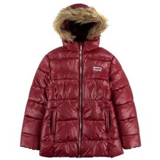 Levis Fur Hooded Puffer Girls