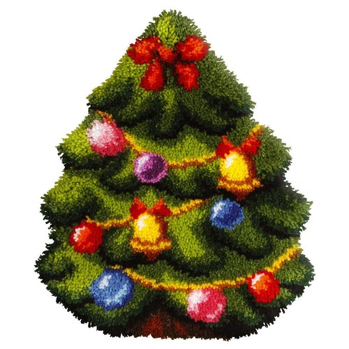 Xmas tree shaped latch - xmas, hook