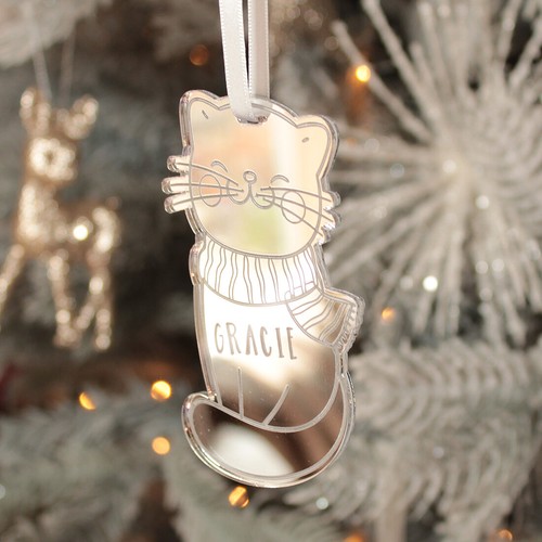 Personalised pet cat memorial - pet,