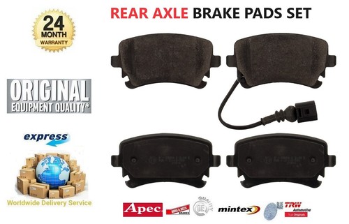 Rear axle brake - axle, pads