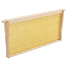 10pcs Assembled Langstroth Brood Bee Hive Frames and Foundation Honey Comb Frame
