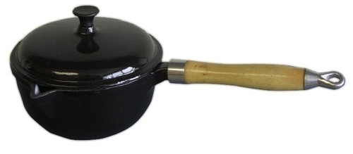 Black enamel cast - enamel,