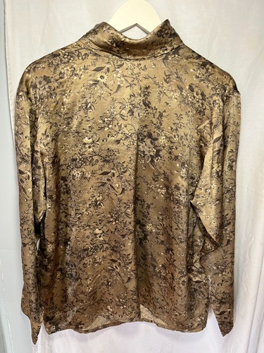 Jaeger womens silk - silk, brown