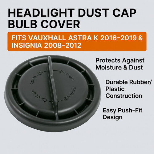 Headlight dust cap bulb - dust, cover