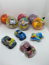 100 X Toy Filled capsules cars planes VENDING MACHINE STOCK REFILLS 50mm - 55mm