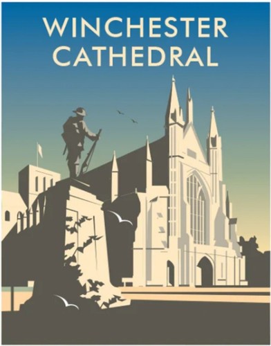 Winchester cathedral with - winchester,