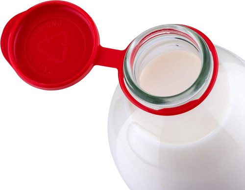 Airtight reusable milk bottle - reusable,