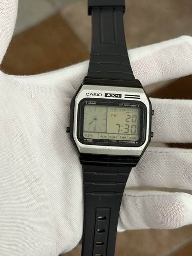 Rare vintage casio 1 - casio, ax-1