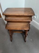 Ercol Golden Dawn antique nest