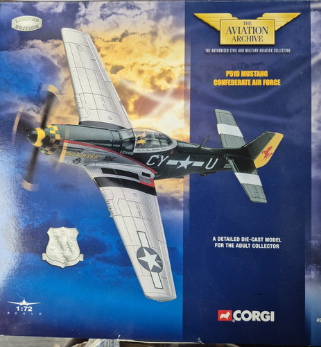 Mustang corgi aviation - p-51,