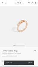 Dior ring, The Dio(r)evolution ring