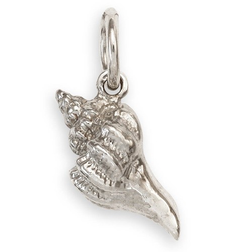 Conch shell pendant - or, ~