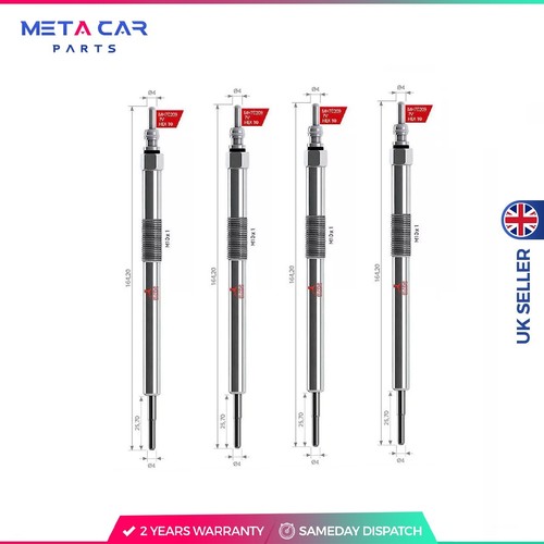 Glow plugs for - 4x,
