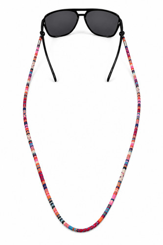Bohemian pink glasses strap - bohemian,