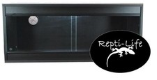Repti-Life Vivarium 36x15x15 in Black, 3ft vivarium