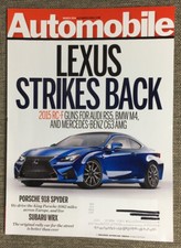 Automobile Magazine March 2014