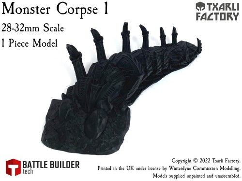 Txarli factory monster corpse - txarli,