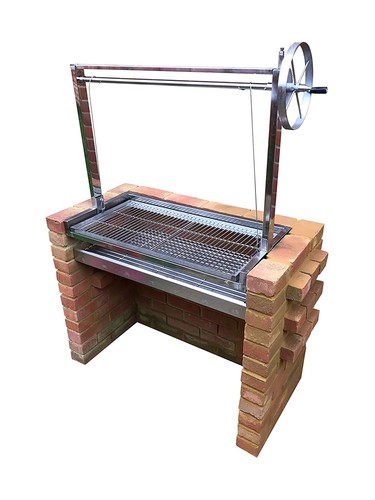 Stainless built brick - stainless, in