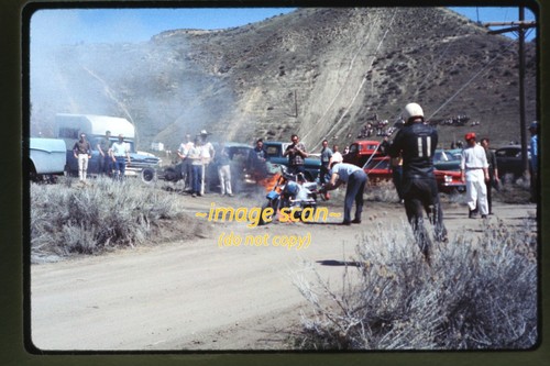 Motorcycle fire hill - on, at