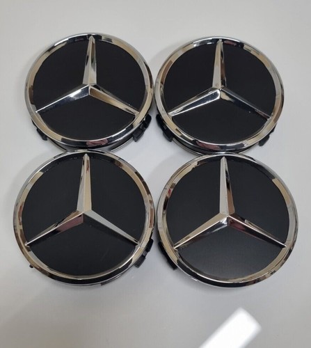 Black chrome 75mm wheel - x,