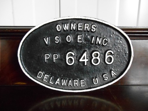 Long oval - 7, 1/2"