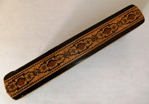 Antique treen wooden tunbridge - antique,
