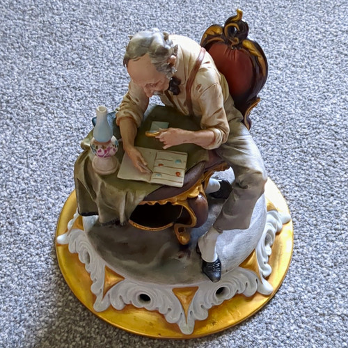 Capodimonte porcelain signed - capodimonte,