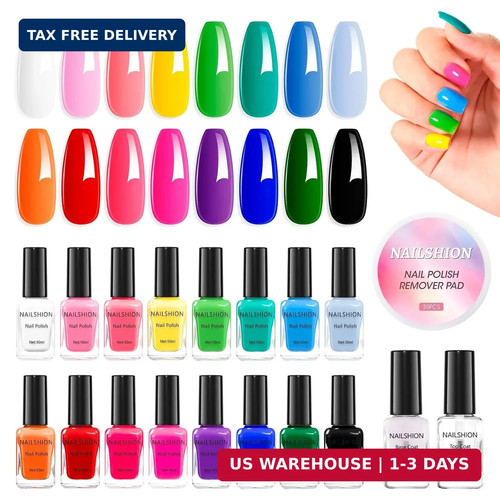 Nail polish colors rainbow - nail, 16