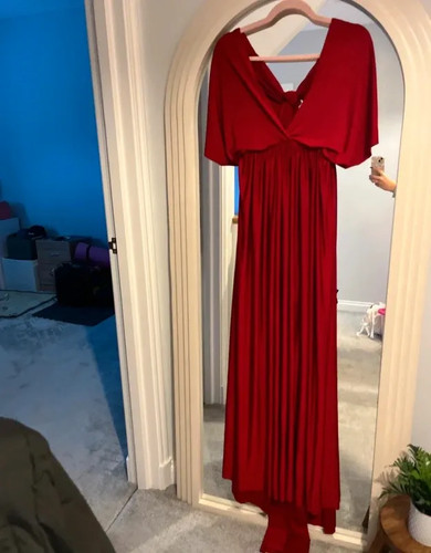 Multi way wrap red - , long