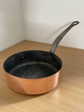 Vintage French Dehillerin Copper Pan, Professional Quality.