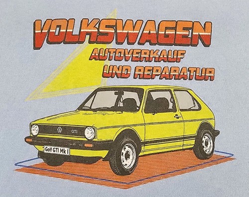 Volkswagen golf gti - volkswagen, shirt