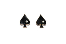 Queen Of Spades, Hotwife, Cuckold, BBC Earring Ear Rings Novelty Fetish Style 5
