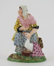 Minton porcelain flatback figure 'Old Mother Goose' (restoration) 1824-8