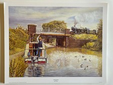 English Canal Boat Railway