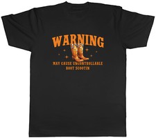 Warning Line Dancing Mens