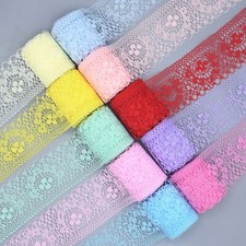 10 Yards Lace Ribbon Trim 40mm