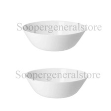 White dinner plates bowls - 4,